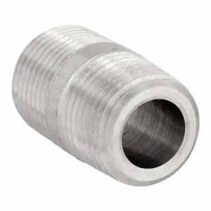 PARKER 6-6 MCN-SS Close Nipple 3/8 Inch Threaded 316 Stainless Steel | AA9HMJ 1DFX3