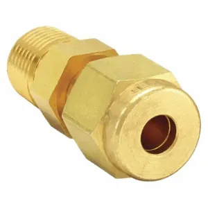 PARKER 6-8 FBZ-B Compression Fitting, Single Ferrule Compression, 3/8 Inch Size, Brass | AB2ZVW 1PZW6