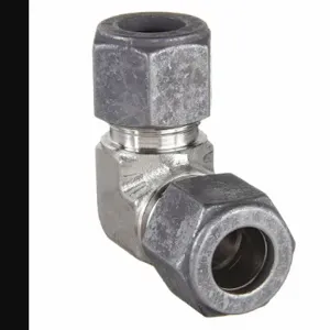 PARKER 6 EBU-SS Tube Fitting, 90 Deg Elbow, 3/8 Inch Outside Diameter, SS | AA9HHN 1DDF1