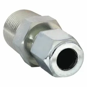 PARKER 10 FBU-S Tube Fitting, Straight, 5/8 Inch Outside Diameter, Flareless, Steel | AA9HDJ 1DCN6