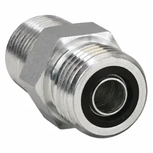 PARKER 8-12 FLO-S Connector Zinc Plated Steel M x Orfs 1/2in | AB4DRR 1XCE5