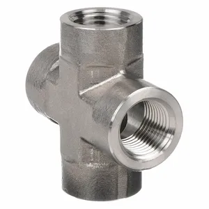 PARKER 4 FX-SS Cross 1/4 Inch Npt Female Ss | AE6QQM 5UNG9