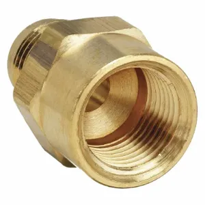 PARKER 46F-4-4 Female Connector, 1/4 Inch SIze, Brass | AB3TYA 1VDV5