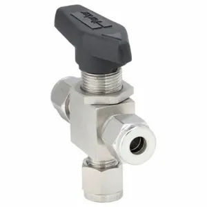 PARKER 4A-MB4XPFA-SSP Stainless Steel Ball Valve 3-way Compression 1/4 In | AB3BCW 1RCK1