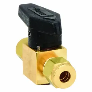 PARKER 4A-PR4-VT-B Ball Valve, 1/4 Inch Size, Brass | AB3AVV 1RBC4