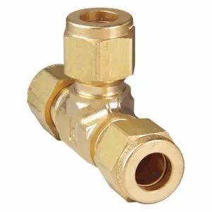 PARKER 8-8-8 JBZ-B Compression Fitting, Single Ferrule Compression, 1/2 Inch Size, Brass | AB3ANC 1RAA2