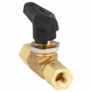 PARKER 4F-B6LJ2-BP Ball Valve, 1/4 Inch Size, Brass | AC2JCE 2KLA8