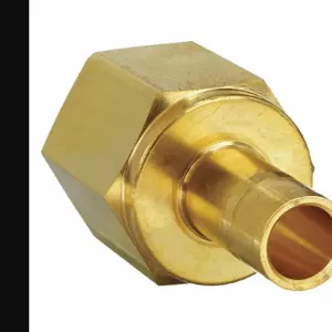 PARKER 4FA4N-B Adapter Brass F x Tube 1/4 Inch | AD7AHY 4CXX1 / 4FA4N-B-GR