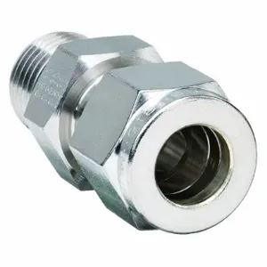 PARKER 6M1SC6-316 Compression Fitting, Two Ferrule Compression, 3/8 Inch Size, SS | AF7GQA 20YY63