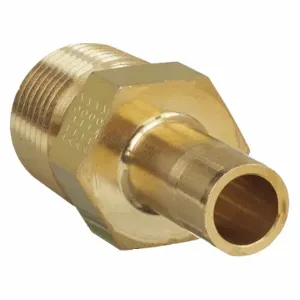 PARKER 4MA4N-B Adapter Brass M x Tube 1/4 Inch | AD7AHW 4CXW8 / 4MA4N-B-GR