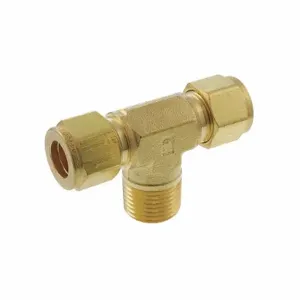 PARKER 4MBT4N-B Branch Tee Brass A-lok x M 1/4in | AD7AJE 4CXX7 / 4MBT4N-B-GR