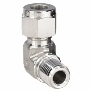 PARKER 6MSEL4N-316 Compression Fitting, Two Ferrule Compression, 3/8 Inch Size, SS | AB2ZPQ 1PZE2