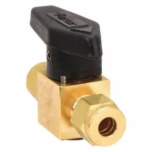 PARKER 8Z-PR6-VT-B Ball Valve, 1/2 Inch Size, Brass | AB3AVZ 1RBC9