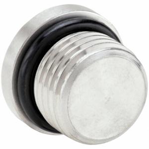PARKER 4 HP5ON-SS Hollow Hex Plug, 1/4 Inch Fitting Pipe Size, Male Sae-Orb, 7/16 Inch Overall Length | CT7GAW 60UZ83
