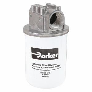 PARKER 50AT110CBPCN20H Hydraulic Spin-on Filter, 50 gpm Max. Flow, 150 PSI Max. Pressure, Paper, Aluminum | CT7HEX 4Z620