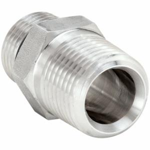 PARKER 6-3/8 F5OF-SS Adapter, 3/8 Inch X 3/8 Inch Fitting Pipe Size | CT7CMK 60VA31