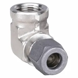 PARKER 8-8 DBZ-SS Compression Fitting, Single Ferrule Compression, 1/2 Inch Size, SS | AE7FFZ 5XPC5