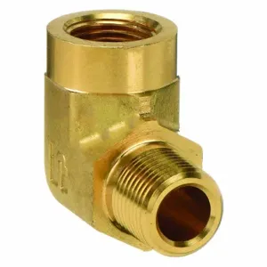 PARKER 6-6 SE-B Street Elbow 90 Degree Brass 3/8 Inch Npt | AA9HTP 1DGJ7