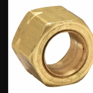 PARKER 61CA-8 Compression Fittings, Nut/Sleeve, 1/2 Inch Outside Diameter, Brass | BT7LDM