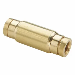 PARKER 62PTC-4 Union, Brass, Push-to-Connect x Push-to-Connect, For 1/4 Inch x 1/4 Inch Tube OD | CT7LKN 499L47