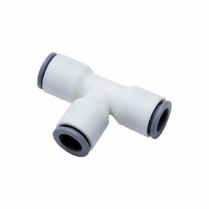 PARKER 6304 04 00WP2 Fractional Plastic Push-to-Connect Fitting, Polymer, 5/32 Inch x 4 mm Tube OD, White | CT7JCL 791D09