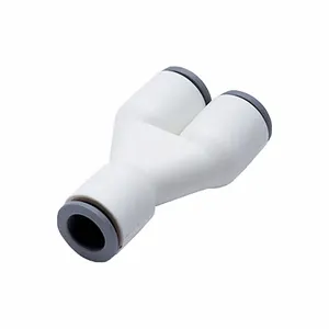 PARKER 6340 12 00WP2 Metric Plastic Push-to-Connect Fitting, Polymer | CT7JDT 791D46