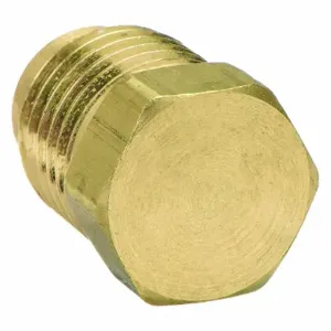 PARKER 639F-4 Plug, 1/4 Inch Outside Diameter, Brass | AC2YJF 2P174