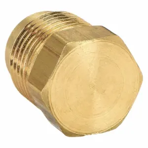 PARKER 639F-10 Plug, 5/8 Inch Outside Diameter, Brass | AC2YJJ 2P177