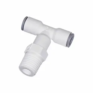 PARKER 6508 06 10WP2 Metric Plastic Push-to-Connect Fitting, Polymer, Push-to-Connect x Push-to-Connect x MBSPT | CT7JFH 791D95