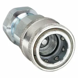 PARKER 6608-8-10 Hydraulic Quick Coupling, 1/2 Inch ORB, Interchange, Steel | AC4XNA 31A831