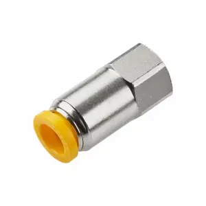 PARKER 66PLP-8M-2G Metric Metal Push-to-Connect Fitting, Brass, Push-to-Connect x BSPP, 8 mm Tube OD | CN8MEE 791C83