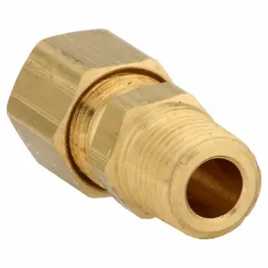 PARKER 68C-4-2 Connector, 1/4 Inch Outside Diameter, Brass | AC2YLV 2P237