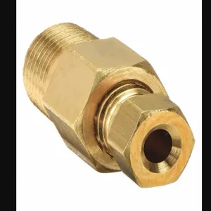 PARKER 68HD-2-2 Tube Fitting, 1/8 Inch Outside Diameter, Brass Flareless | AB3WXQ 1VPK6