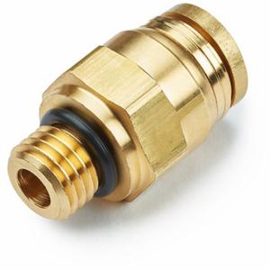 PARKER 68PTC-4-MA16 Composite Dot Push-To-Connect Fitting, Brass, Push-To-Connect X Metric | CT7EZR 791CZ7