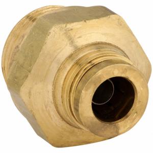 PARKER 68PTC-6-MA16 Composite Dot Push-To-Connect Fitting, Brass, Push-To-Connect X Metric | CT7EZV 791CY0
