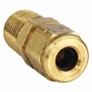 PARKER 68VL-4-4 Compression Fitting, 1/4 Inch Outside Diameter, Brass | AB3WYJ 1VPT5