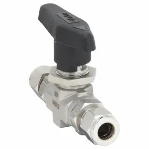 PARKER 6A-B6LJ2-SSP Ball Valve, 3/8 Inch Size, SS | AC2JBZ 2KLA3