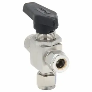 PARKER 6A-MB6XPFA-SSP Stainless Steel Ball Valve 3-Way Comp. 3/8 In | AB3BDA 1RCK5