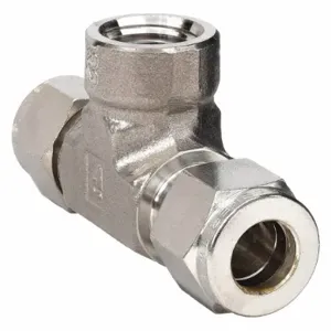 PARKER 6FBT4N-316 Compression Fitting, Two Ferrule Compression, 3/8 Inch Size, SS | AD7AHB 4CXT9 / 6FBT4N-316-GR