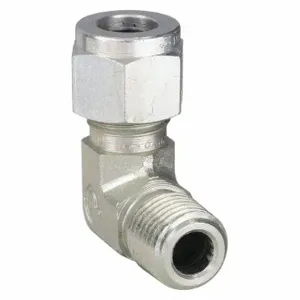 PARKER 6MSEL4N-S Compression Fitting, Two Ferrule Compression, 3/8 Inch Size, Steel | AB4CJP 1WVT4