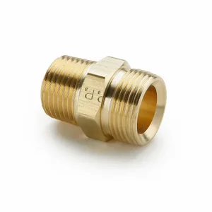 PARKER 76RB-3/4-4 Brass Compression Air Brake Hose Ends, Brass, 3/4 Inch x 1/4 Inch Pipe Size, MNPT x MBSPP | CT7CVL 791AP7