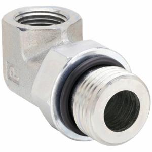 PARKER 10 AOEG5-S 90 Deg. Elbow, Steel, 5/8 Inch X 5/8 Inch Fitting Pipe Size, Male Sae X Female Sae | CT7EDK 60UW02
