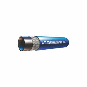PARKER 801-10-BLK-BX Hydraulikschlauch, 300 PSI, 5/8 Zoll Schlauchinnendurchmesser, 1 9/64 Zoll Schlauchaußendurchmesser | CT7GYH 329HX9