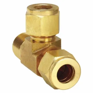 PARKER 8MRT8N-B Compression Fitting, Two Ferrule Compression, 1/2 Inch Size, Brass | AF7GQW 20YY83