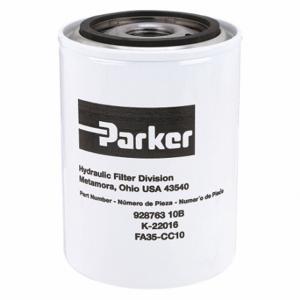 PARKER 928763 Hydraulikfilterelement, 20 GPM max. Durchfluss, 150 PSI max. Druck, Glasfaser, 4ZC87 | CT7GLF 4ZC82