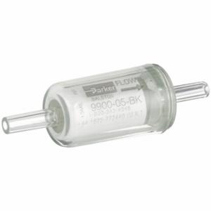 PARKER 9900-05-BK Compressed Air Filter, Nylon, 1/4 Inch Tube, 0.01 Micron, 99.99% Efficiency, 5.4 Cfm | CT7DQB 4HEU8