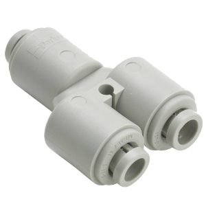 PARKER A6WY4-MG Push-to-Connect-Fitting, Kunststoff, Acetal | BT6YBM