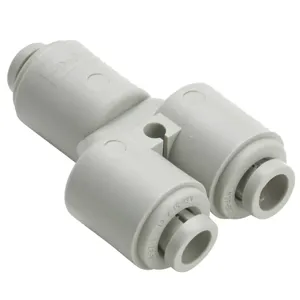 PARKER A6WY6-MG Push to Connect Fitting, Plastic, Acetal | BT6YBW