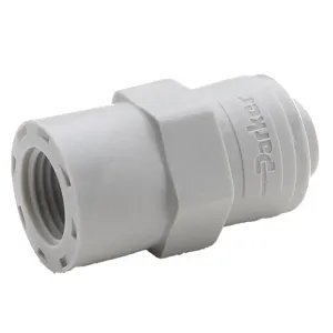 PARKER A5FA7-MG Push to Connect Fitting, Plastic, Acetal | BT8CQM