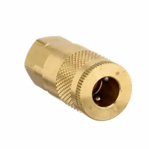 PARKER B13A Quick Coupling, 1/8 Inch Thread Size, Brass | AC4WCJ 30N370